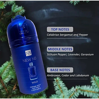 New NB Wild Deodorant For Men (250ml)