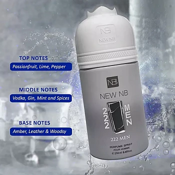 New NB 222Men Deodorant For Men (250ml)