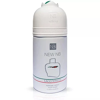 New NB Laco White Deodorant For Men (250ml)