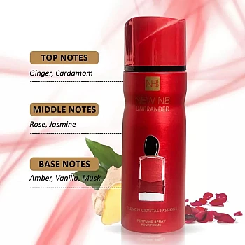 New NB Unbranded Passione Pour Femme Deodorant (200ml)