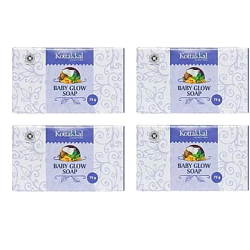 Kottakkal Baby Glow Soap (75g, Pack of 4)