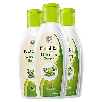 Kottakkal Hair Nourishing Shampoo (100ml, Pack of 3)