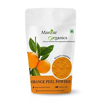Manhar Organics Orange Peel Powder (100g)