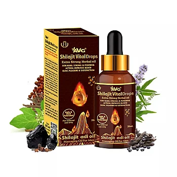 AVG Shilajit Vital Drops (20ml)