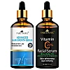 Park Daniel Advance Hair Growth Serum + Vitamin C20% Facial Serum (30ml Each) (1Pack)