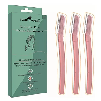 Park Daniel Reusable Face Razor For Women (3pcs)