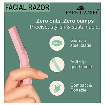 Park Daniel Reusable Face Razor For Women (3pcs)