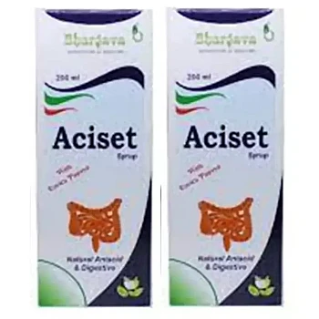Bhargava Aciset Syrup (200ml, Pack of 2)