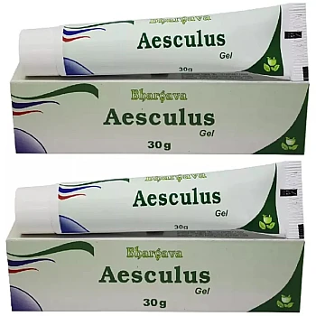 Bhargava Aesculus Gel (30g, Pack of 2)