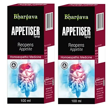 Bhargava Appetiser Syrup (100ml, Pack of 2)