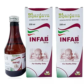 Bhargava Infab Syrup (200ml, Pack of 2)