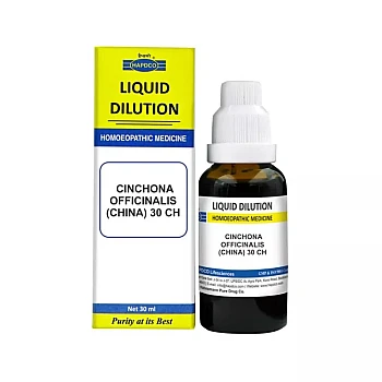 HAPDCO Cinchona Officinalis (China) 30 CH (30ml)