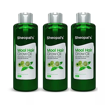 Sheopals Mool Hair Grow Oil (100ml, Pack of 3)