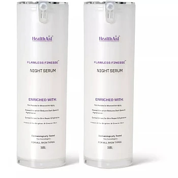 HealthAid Flawless Finesse Night Serum (30ml, Pack of 2)