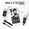 Nisha Beard Cream Color For Men 103 Dark Brown (Developer 20g + Colorant 20ml) (40g)