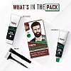 Nisha Beard Cream Color For Men 104 Natural Brown (Developer 20g + Colorant 20ml) (40g)