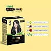 Nisha Henna Based Hair Color Red Brown And Quick Hair Colour 5 Minute Natural Black (Red Brown 1 Carton Contain 6 N Each 15g + Black 1 Carton Contain 6 N Each 10g) (1Pack)