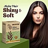 Nisha Nature Mate Henna Based Hair Color Dark Brown Powder (60g, Pack of 3)