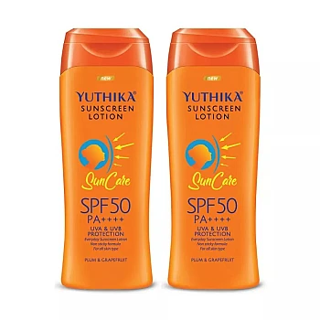 Yuthika Sunscreen Lotion Spf 50 Pa++++ (100ml, Pack of 2)