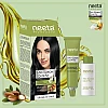 Neeta Pro Fashion Color Kit 1.0 Natural Black (Developer Bottle 50ml + Hair Colorant Tube 50g) (1Pack, Pack of 3)