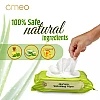 Omeo Aloe Vera Refreshing & Calendula Wipes Combo (Each 25 Pcs)(15cmX20cm) (1Pack, Pack of 2)