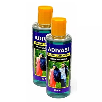 Adivasi Herbal Hair Shampoo (100ml, Pack of 2)