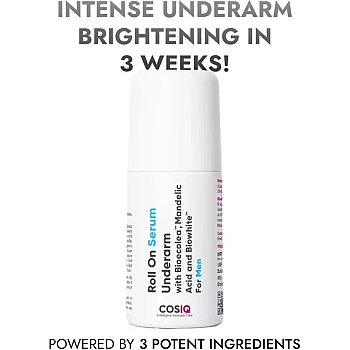 COSIQ Roll On Serum Underarm For Men (40ml)