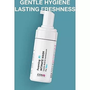 COSIQ Foaming F1 Intimate Wash Lactic Acid & Lactoserum For Men (100ml)