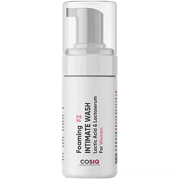 COSIQ Foaming F2 Intimate Wash Lactic Acid & Lactoserum For Women (100ml)