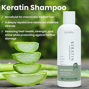Bio Valley Keratin Hair Shampoo (300ml)
