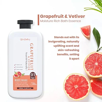 Bio Valley Grapefruit & Vetiver Body Wash (250ml)