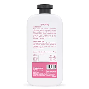 Bio Valley Rose With Sea Salt Body Wash (250ml)
