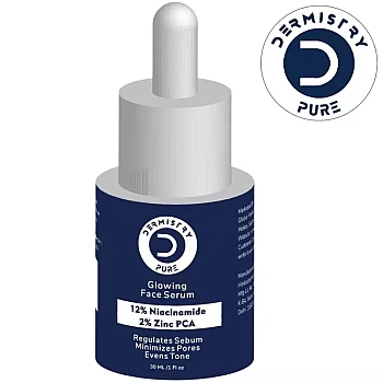 Dermistry Glowing Face Serum 12% Niacinamide 2% Zinc PCA (30ml)