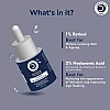 Dermistry Anti Aging Face Serum 1% Retinol 2% Hyaluronic Acid (30ml)