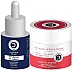 Dermistry 0.6% Retinol 5% Caffeine Under Eye Serum & Instant Intense Face Mask (Serum 30ml + Facemask 50ml) (1Pack)