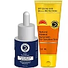 Dermistry 2% Salicylic Acid 2% Zinc PCA Acne Face Serum & Natural Mineral Sunscreen SPF 50 PA+++ (Serum 30ml + Sunscreen 50ml) (1Pack)