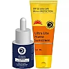 Dermistry 2% Retinol 2% Hyaluronic Acid Anti Ageing Face Serum & Ultra Lite Matte Sunscreen SPF 50+++ (Serum 30ml + Sunscreen 50ml) (1Pack)