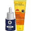 Dermistry 10% Snail Mucin 2% Hyaluronic Acid Anti Aging Face Serum & Natural Mineral Sunscreen 50 SPF+++ (Serum 30ml + Sunscreen 50ml) (1Pack)