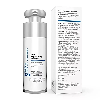 Fixderma Cosmetic Laboratories Skin Brightening Complex Serum (30g)