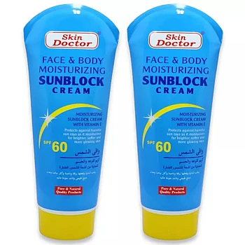 Skin Doctor Face And Body Sunblock Cream Spf60 (170g, Pack of 2)