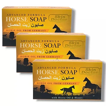 Skin Doctor Horse Soap With Oil And Honey (100g, Pack of 3)