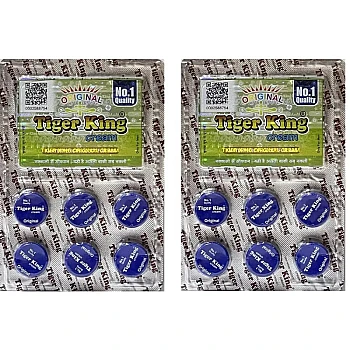 Tiger King Cream For Men (Each 2g) (6pcs, Pack of 2)