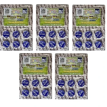Tiger King Cream For Men (Each 2g) (6pcs, Pack of 5)