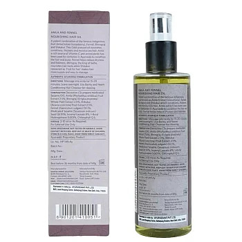 Mantra Herbal Amla & Fennel Nourishing For Men Hair Oil (250ml)