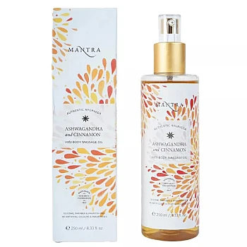 Mantra Herbal Ashwagandha And Cinnamon Vata Body Massage Oil (250ml)