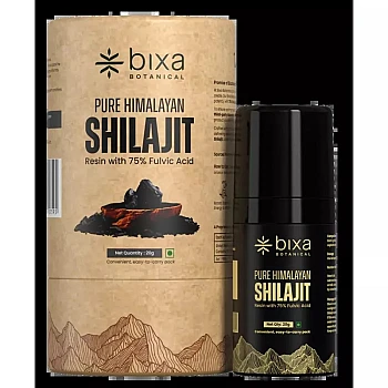 Bixa Botanical Pure Himalayan Shilajit Resin Pump (20g)