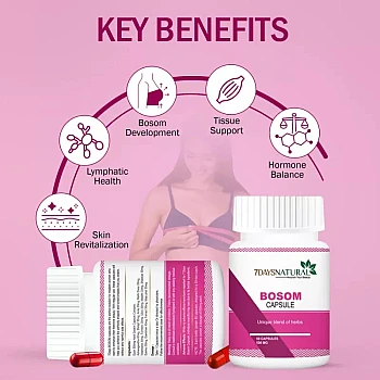 7Days Natural Bosom Capsules (60cap)