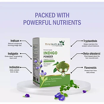 7Days Natural Indigo Powder (200g)