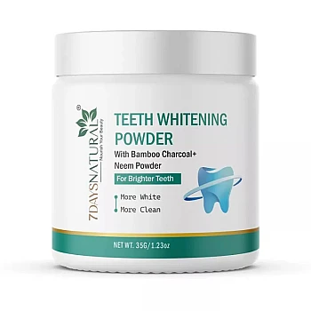 7Days Natural Teeth Whitening Powder (35g)