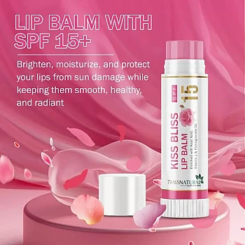 7Days Natural Kiss Bliss Lip Balm Spf 15 (5g)
